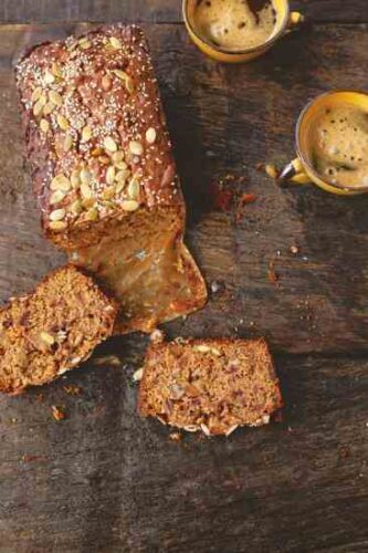 Healthy Loaf Cake Recipe With Pitted Dates and Dried Apricots